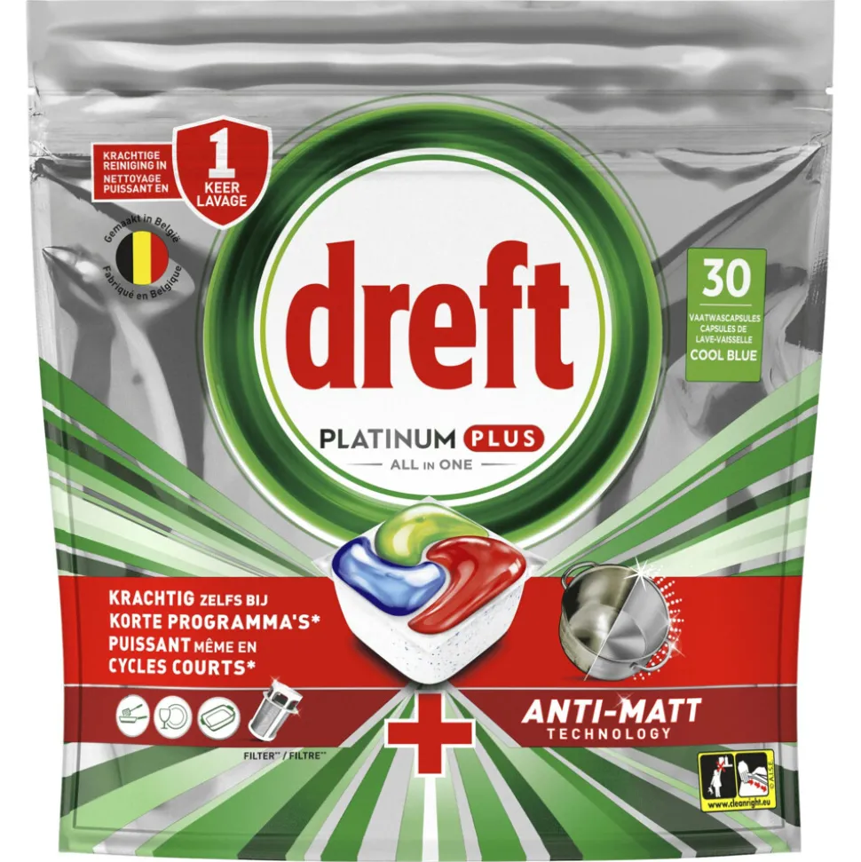 Dreft Vaatwastabletten Platinum Plus All In One 150 stuks