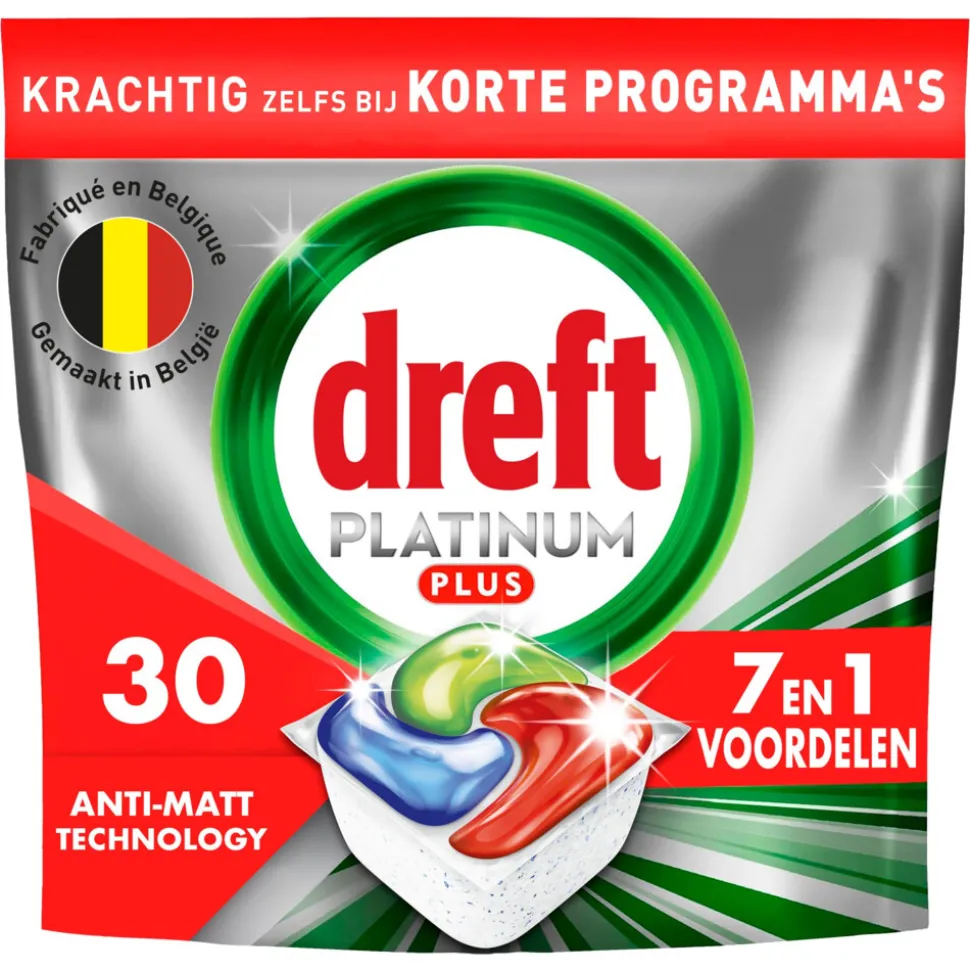 Dreft Vaatwastabletten Platinum Plus All In One 150 stuks