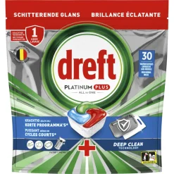 Dreft Vaatwastabletten Platinum Plus All In One Deep Clean 150 stuks
