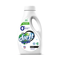 Dreft Vloeibaar Wasmiddel 0% Donkere Was 19 Wasbeurten 988 ml