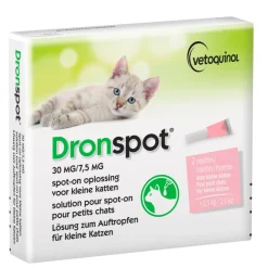Dronspot Spot On Ontwormingsmiddel 0,5 - 2,5 kg 2 pipetten