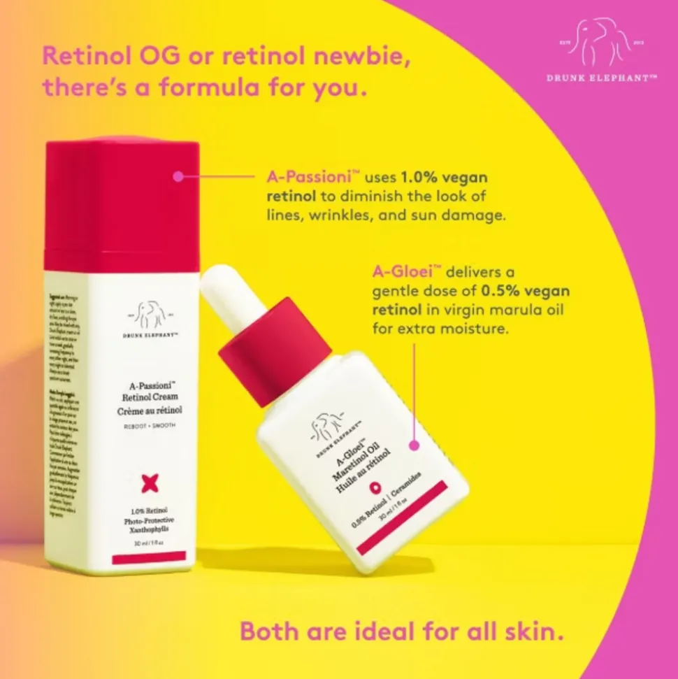 Drunk Elephant A-Passioni Retinol Cream Gezichtscrème 30 ml