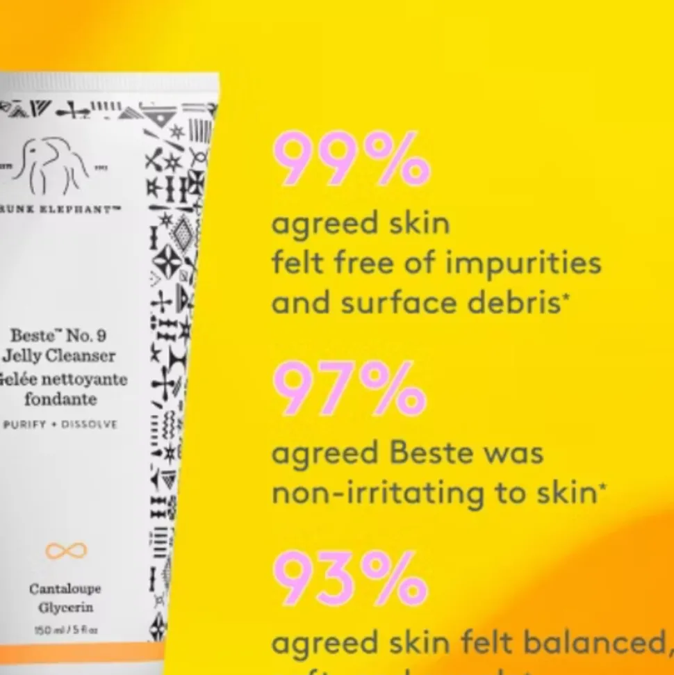 Drunk Elephant Beste No. 9 Jelly Cleanser Gezichtsreiniger 150 ml