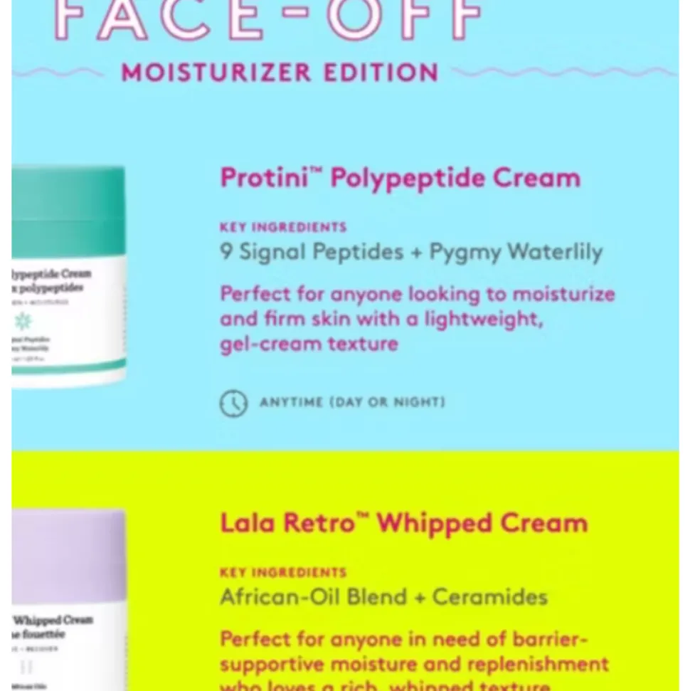 Drunk Elephant Protini Polypeptide Cream Mini Gezichtscrème 15 ml