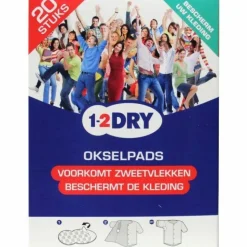 1-2Dry Okselpads Large 20 stuks