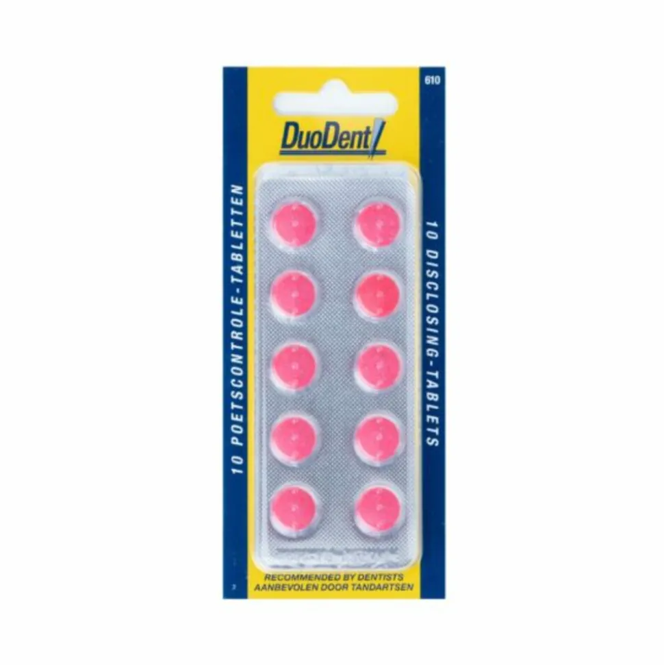 Duodent Poetscontrole Tabletten 10 stuks