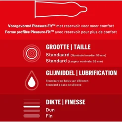 Durex - Thin Feel Condooms 20 stuks & Originals Classic Natural Condooms 20 stuks - Pakket