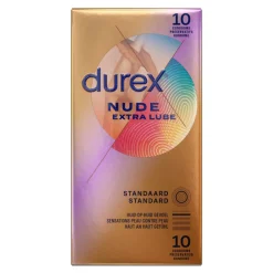 Durex Condooms Nude Extra Lube 10 stuks