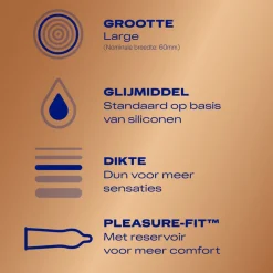 Durex Condooms Nude XL 10 stuks