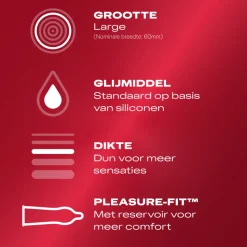 Durex Condooms Thin Feel XL 10 stuks