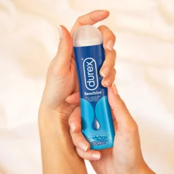 Durex Pure Fantasy Vibrator en Glijmiddel Sensitive Waterbasis Pakket
