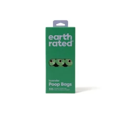 Earth Rated Eco Poepzakjes Lavendel 21 x 15 zakjes