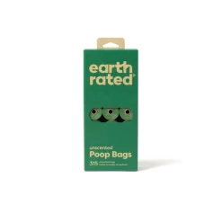 Earth Rated Eco Poepzakjes Geurloos 21 x 15 zakjes