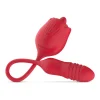 Easytoys Clitoris Vibrator met Stotende Dildo The Rose