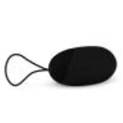 Easytoys XL Vibratie-Ei Zwart met Afstandsbediening 1 set