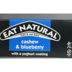 Eat natural Fruit & Noten Bar Yoghurtlaagje Cashew & Blueberry 12 x 45 gr
