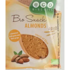 Ecobiscuit Spelt Amandelbiscuits Bio 40 gr