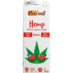 Ecomil Hennep Poederdrank Suikervrij Bio 1 liter
