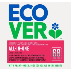 Ecover Vaatwastabletten All-in-One 68 stuks