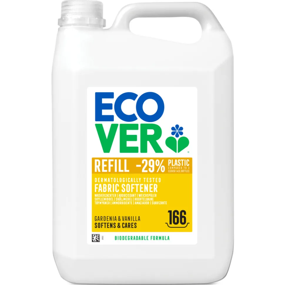 Ecover Wasverzachter Gardenia & Vanille 166 Wasbeurten 5 liter