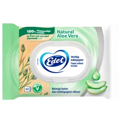 Edet Aloe Vera Vochtig Toiletpapier 42 stuks