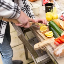 Esschert Design Inklapbaar BBQ Gereedschap Naturel