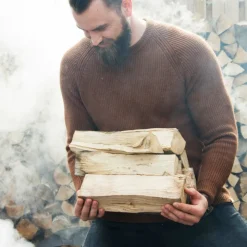 Esschert Design Ovengedroogd Gemengd Haardhout Bruin