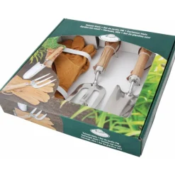 Esschert Design Rvs Tuinset S Bruin