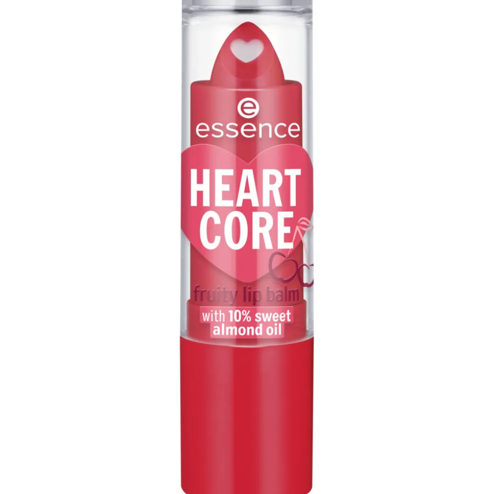 essence Heart Core Fruity Lip Balm 01 Crazy Cherry 3 gr