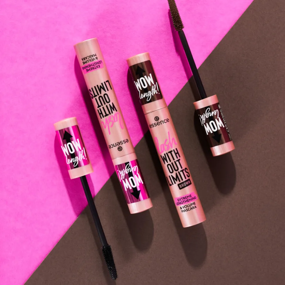 essence Lash Without Limits Extreme Lengthening & Voulume Mascara 01 Ultra Black 13 ml