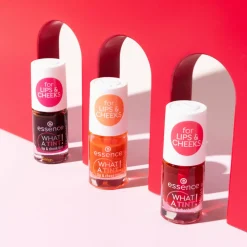 essence What a Tint! Lip & Cheek Tint 02 Coral Sunset 4,9 ml