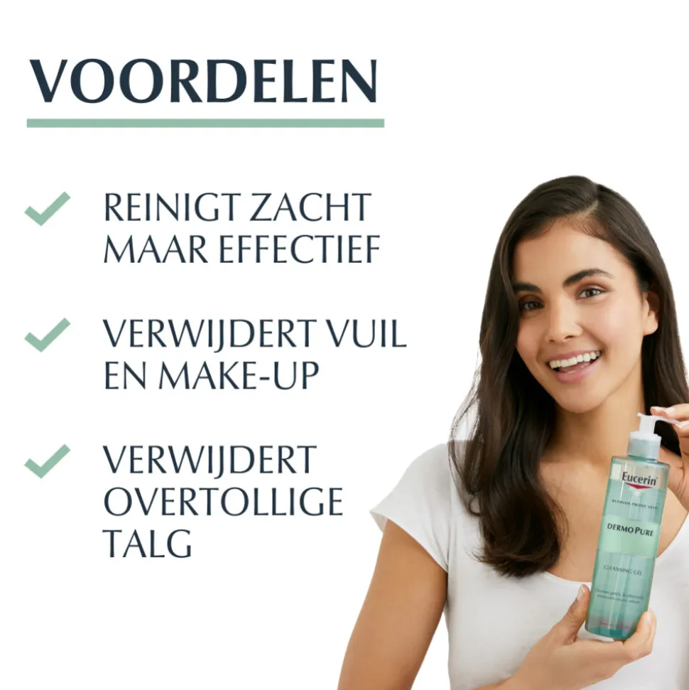 Eucerin DermoPure Reinigingsgel 400 ml