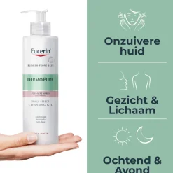 Eucerin DermoPure Triple Action Reinigingsgel 400 ml