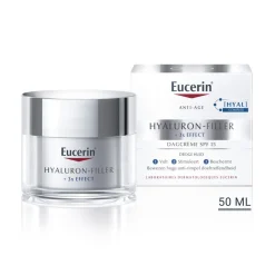 Eucerin Hyaluron-Filler + 3x Effect Dagcrème Droge Huid SPF 15 50 ml