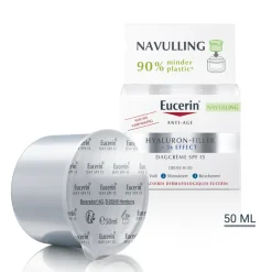 Eucerin Hyaluron-Filler + 3x Effect Dagcrème Droge Huid SPF 15 Navulling 50 ml