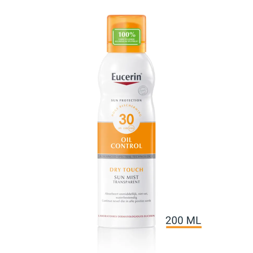 Eucerin Sun Oil Control Mist Transparent Dry Touch SPF 30 200 ml