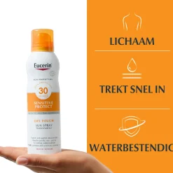 Eucerin Sun Oil Control Mist Transparent Dry Touch SPF 30 200 ml
