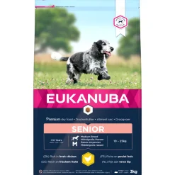 Eukanuba Caring Senior Medium Hondenvoer Medium 3 kg