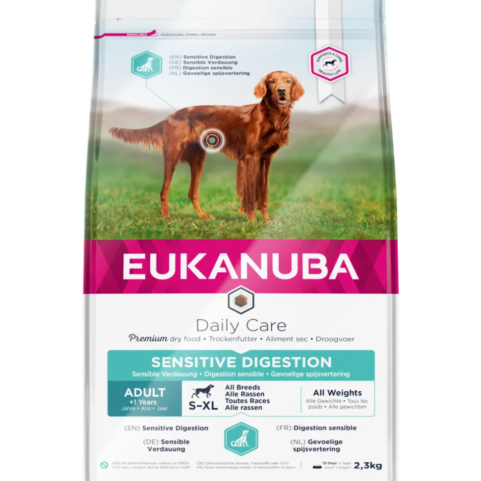 Eukanuba Daily Care Sensitive Digestion Medium Hondenvoer 2,3 kg