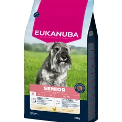 Eukanuba Life Care Dog Senior Small Hondenvoer Chicken 12 kg