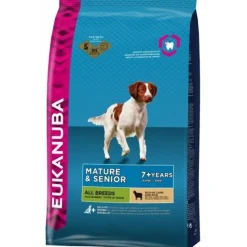 Eukanuba Mature - Senior Hondenvoer Lam - Rijst 12 kg