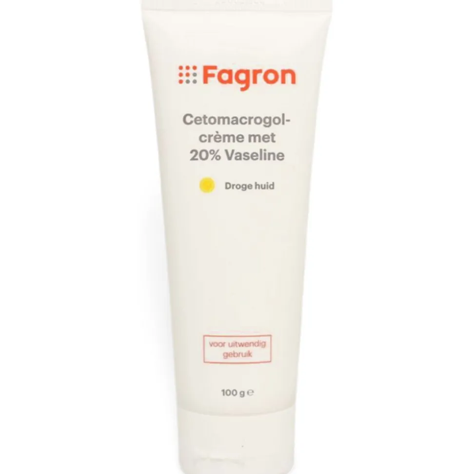 Fagron Cetamacrogolcrème Met 20% Vaseline 100 gr