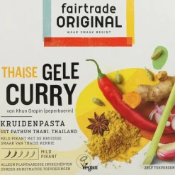 Fairtrade Original Kruidenpasta Gele Curry 70 gr