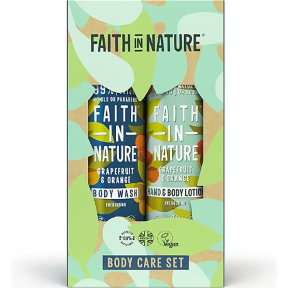 Faith In Nature Geschenkset Body Care Grapefruit & Orange 1 set