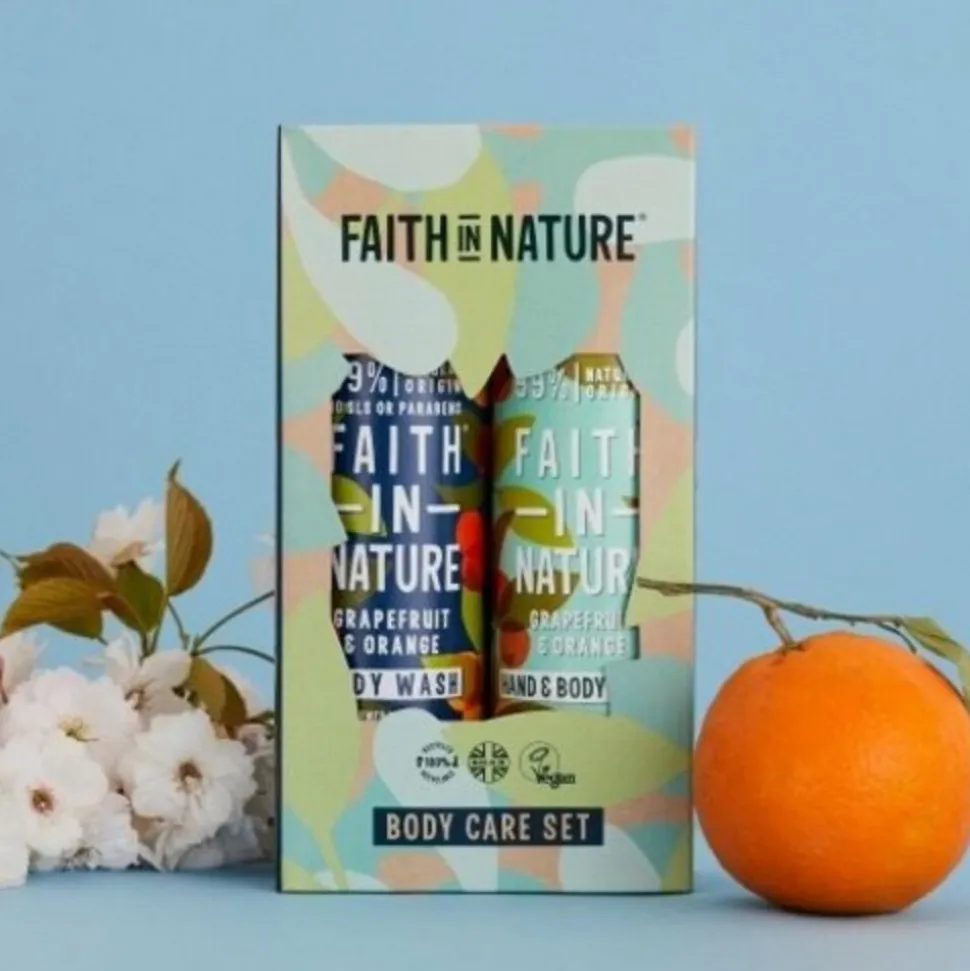 Faith In Nature Geschenkset Body Care Grapefruit & Orange 1 set