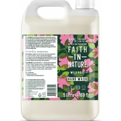 Faith In Nature Handzeep Navulling Wild Rose 5 liter