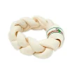 Farm Food Rawhide Dental Braided Donut L
