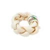 Farm Food Rawhide Dental Braided Donut M