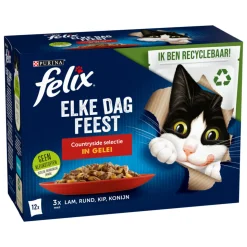 Felix Elke Dag Feest Countryside Selectie in Gelei 12 x 85 gr