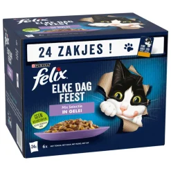 Felix Elke Dag Feest Mix Selectie in Gelei 24 x 85 gr